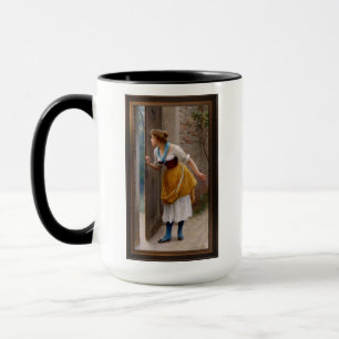 Caneca O Eavesdropper de Eugen von Blaas