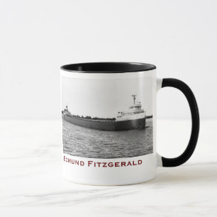 Caneca O Edmund Fitzgerald com nomes do grupo