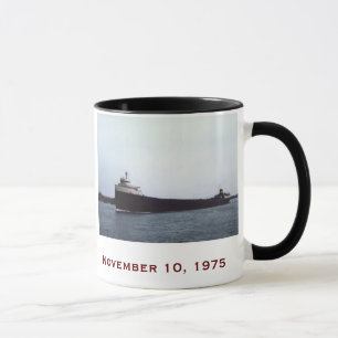 Caneca O Edmund Fitzgerald com nomes do grupo