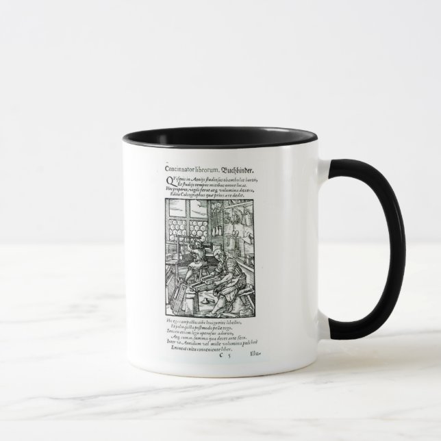 Caneca O encadernador, publicado por Hartman Schopper (Direita)