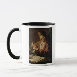 Caneca O escritor idoso