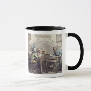 Caneca O escritório de um comerciante, 1789 (caneta &