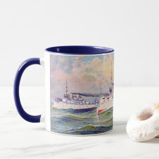 Caneca O Esquadrão Branco, Marinho dos Estados Unidos, 18
