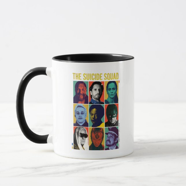 Caneca O Esquadrão Suicida | Grade Retroativa Com Amanda  (Esquerda)