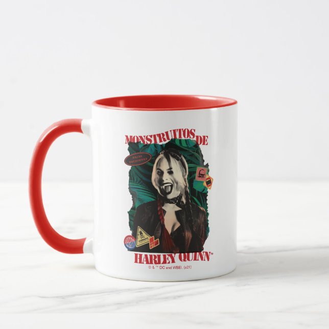 Caneca O Esquadrão Suicida | Harley Quinn Winking (Esquerda)