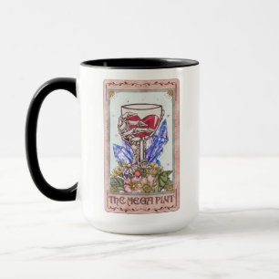 Caneca O Esqueleto Engraçado da Placa Mega Pint Tarot