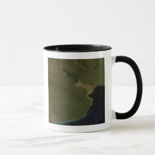 Caneca O estuário de Rio de la Plata