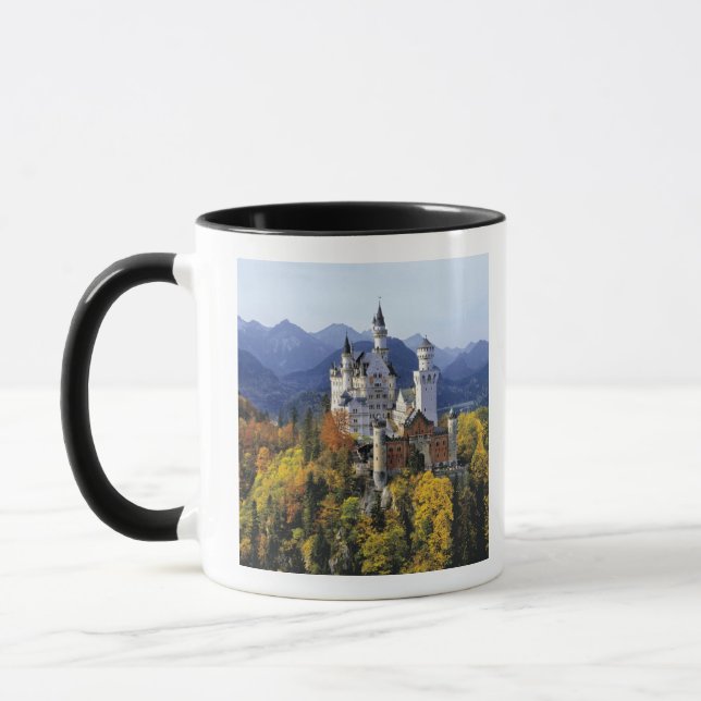 Caneca O fantástico Neuschwanstein é um de três (Esquerda)