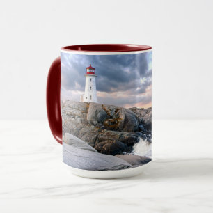 Caneca O Farol de Casca da Peggy