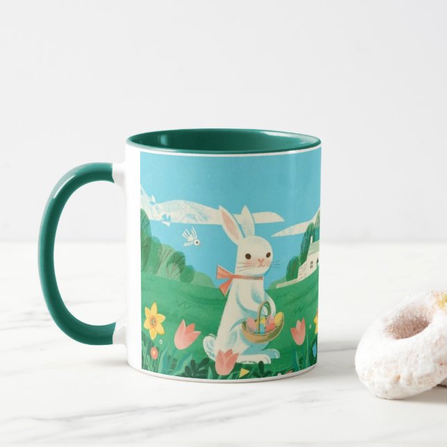 Caneca O Fazendeiro Gentil Coelho Kind Ones Caprichoso Ca (Com Donut)