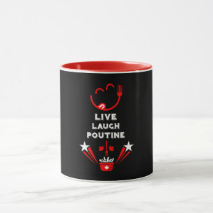 Caneca O Festival de Comida Canadense La Poutine