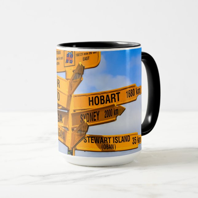 Caneca O fim da estrada (Frente Esquerda)