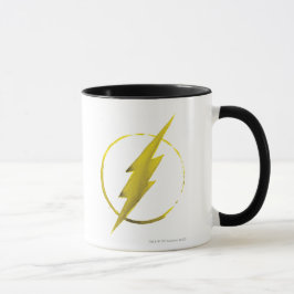 Caneca O Flash | Emblema do tórax amarelo