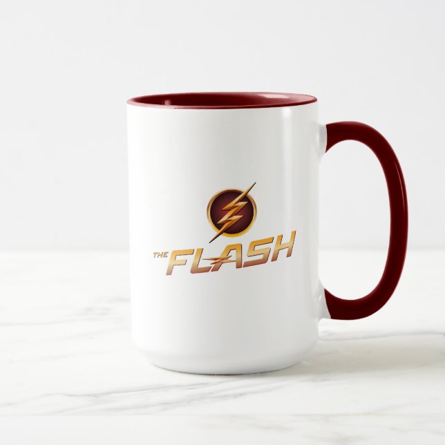 Caneca O Flash | Logotipo do programa de TV (Direita)