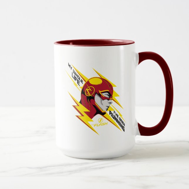 Caneca O Flash | Toda a minha vida que tenho estado a cor (Direita)