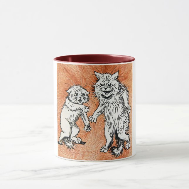 Caneca O fogo da mente, Louis Wain (Centro)