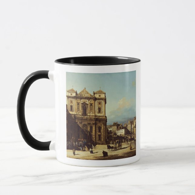 Caneca O Freyung em Viena, vista do noroeste, C. (Esquerda)