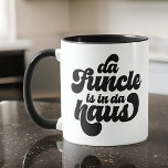 Caneca O Funny Simple Vintage Retro<br><div class="desc">Este design simples e vintage é composto por tipografia de script lúdico.</div>