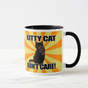Caneca O gato do gatinho não se importa