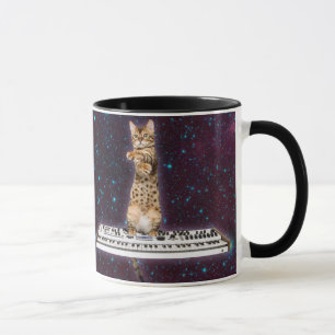 Caneca O gato do teclado ataca novamente