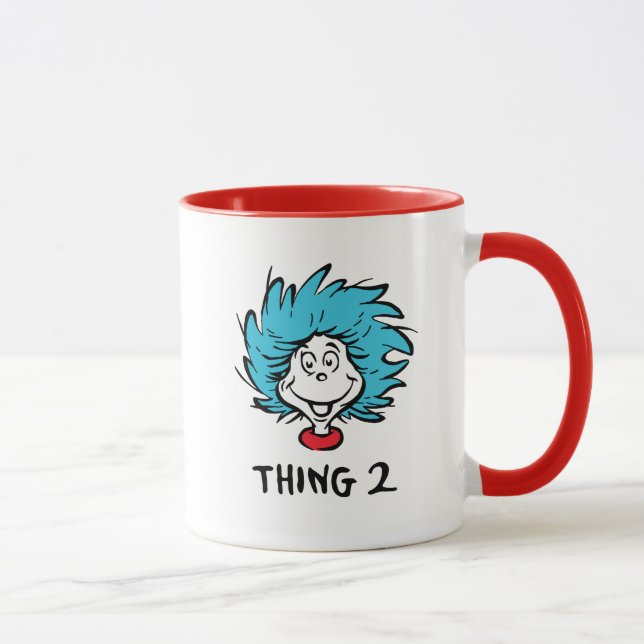Caneca O Gato no Chapéu | Coisa Dois (Direita)