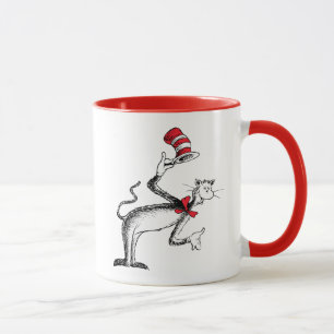 Caneca O Gato no Chapéu Faz Uma Reverência
