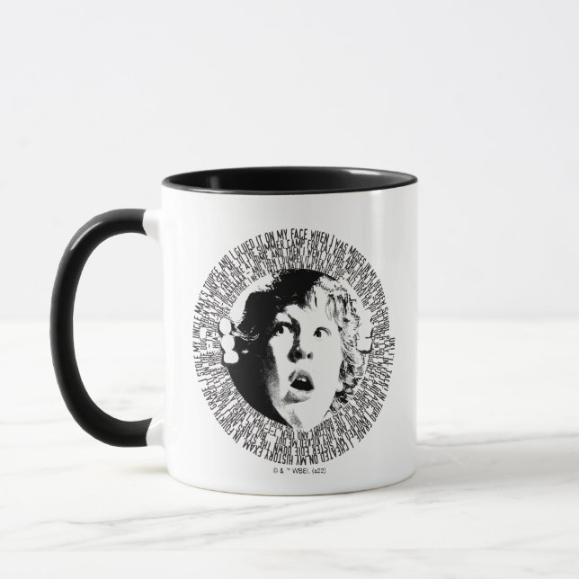 Caneca O Gráfico de Confissão de Partes das Goonies (Esquerda)