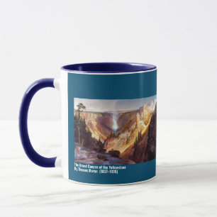 Caneca O Grande Canyon do Yellowstone - Thomas Moran