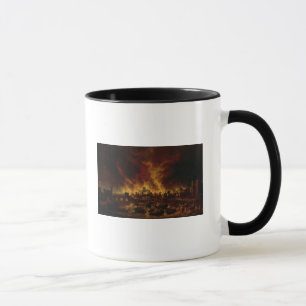 Caneca O grande fogo de Londres em 1666