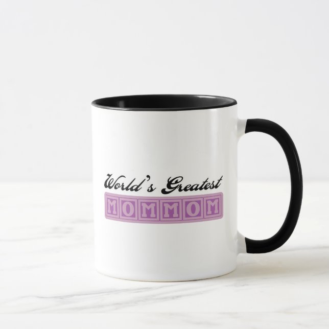Caneca O grande MomMom do mundo (Direita)
