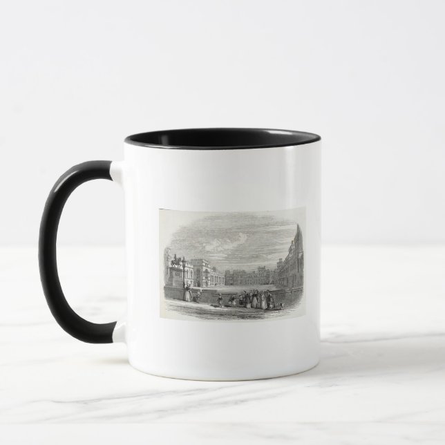 Caneca O grande quadrilátero, castelo de Windsor (Esquerda)