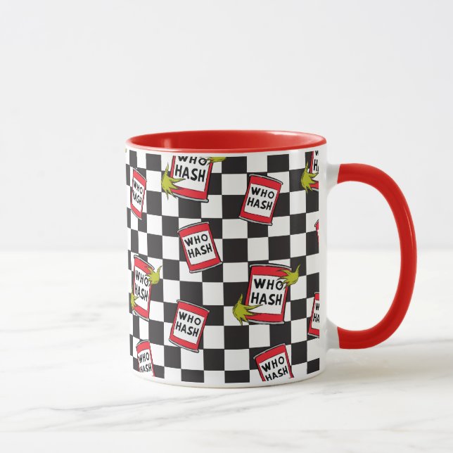 Caneca O Grinch | Padrão Quem Hash (Direita)