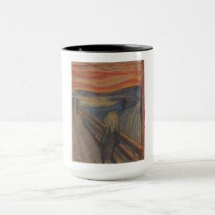 Caneca O Gritar da Natureza por Edvard Munch 1893
