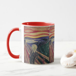 Caneca O Gritar de Edvard Munch, expressionismo