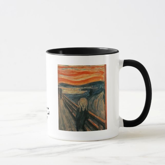 Caneca O gritar por Edvard Munch (Direita)