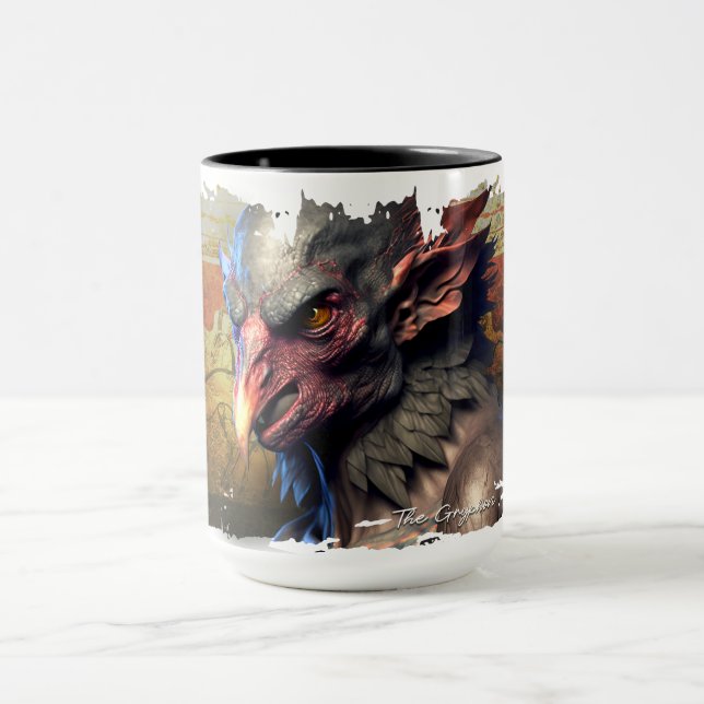 Caneca O Gryphon (Grego) - Louça de Bebida Demoníaca (Centro)