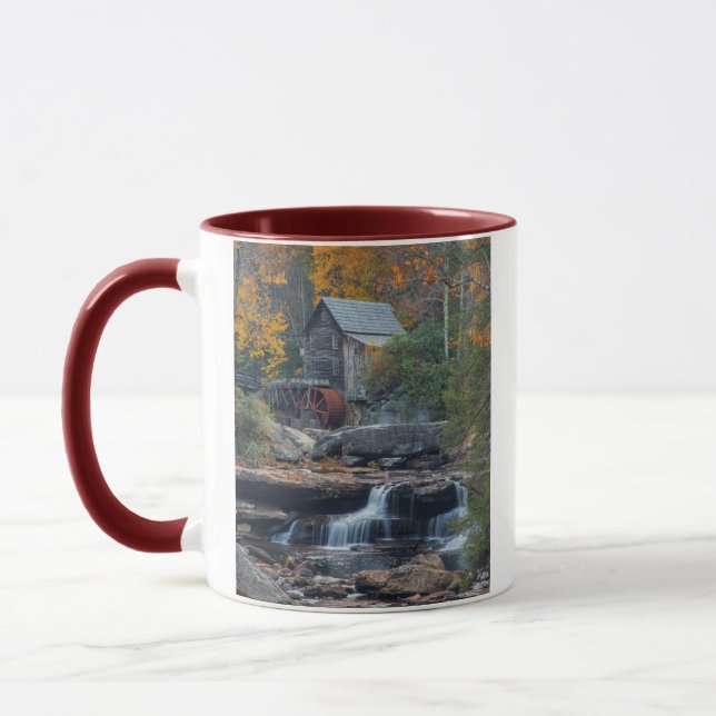 Caneca O Histórico Grist Mill On Glade Creek 2 (Esquerda)