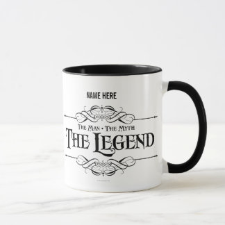 Caneca O Homem, O Mito, A Lenda
