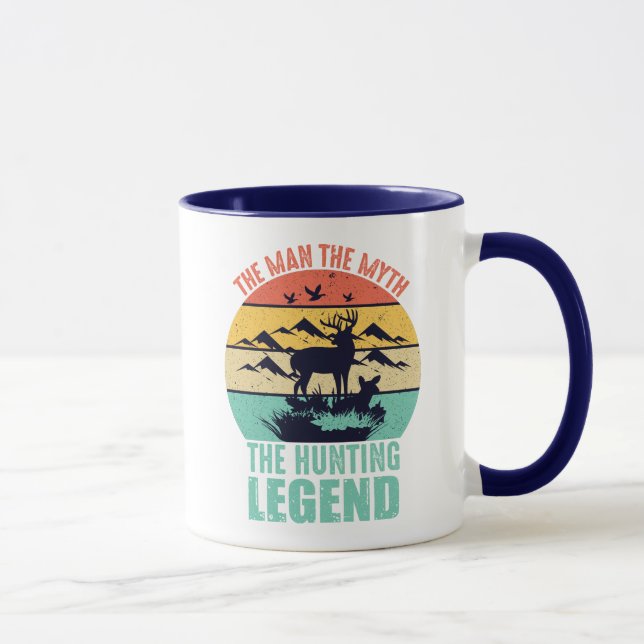 Caneca O Homem - O Mito - A Lenda Da Caça (Direita)