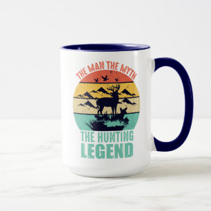 Caneca O Homem - O Mito - A Lenda Da Caça