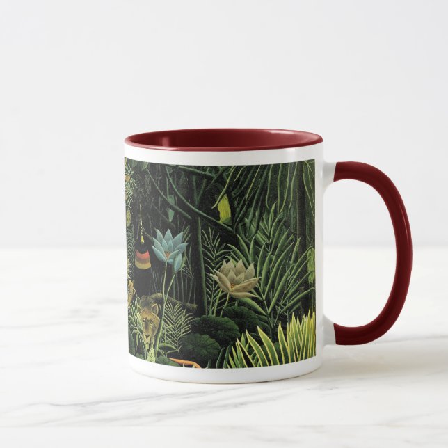 Caneca O ideal de Henri Rousseau (1910) (Direita)