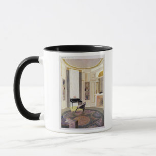 Caneca O interior com mobília projetou por Ruhlmann, de