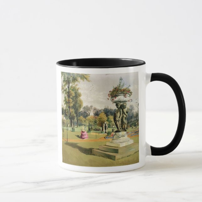 Caneca O jardim do terraço, abadia de Woburn (Direita)