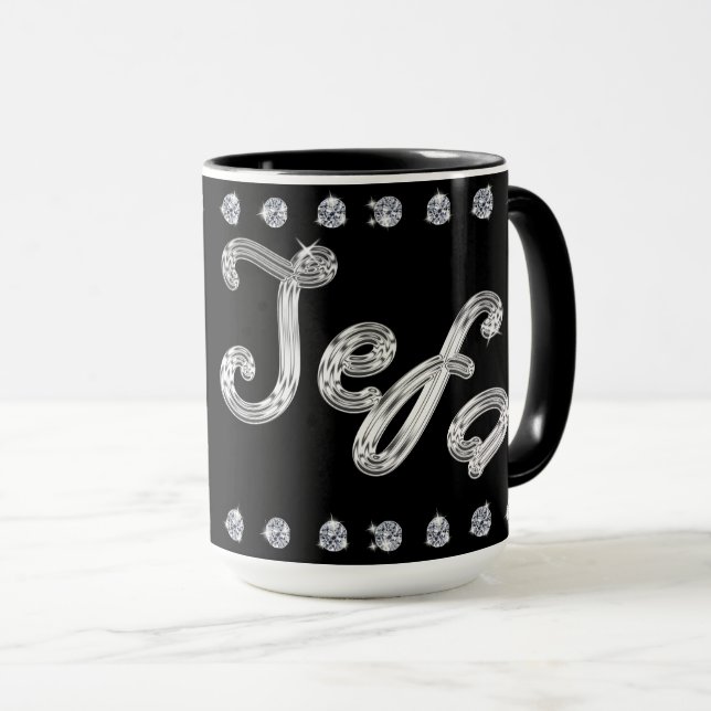Caneca O Jefa Bling (Frente Esquerda)