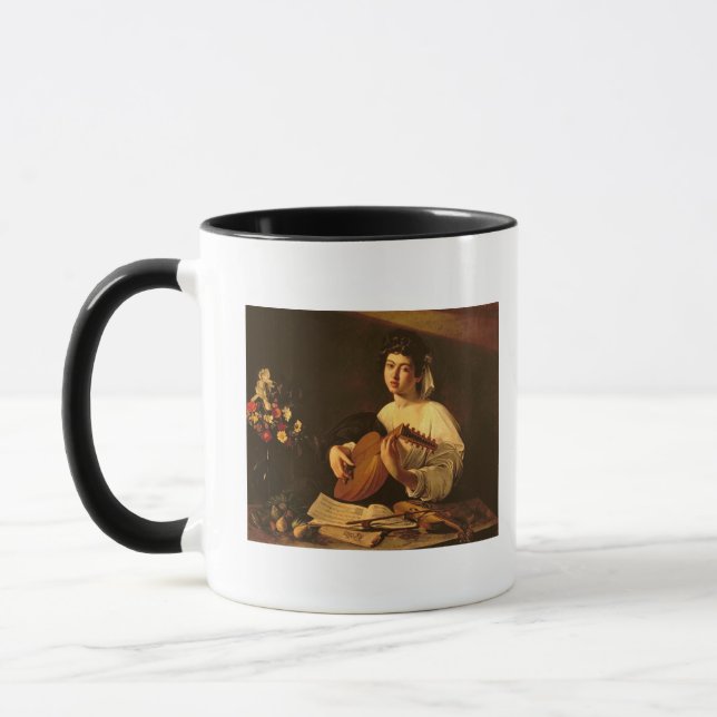 Caneca O jogador do alaúde, c.1595 (Esquerda)