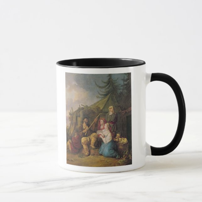 Caneca O jogador do Balalaika, 1764 (Direita)