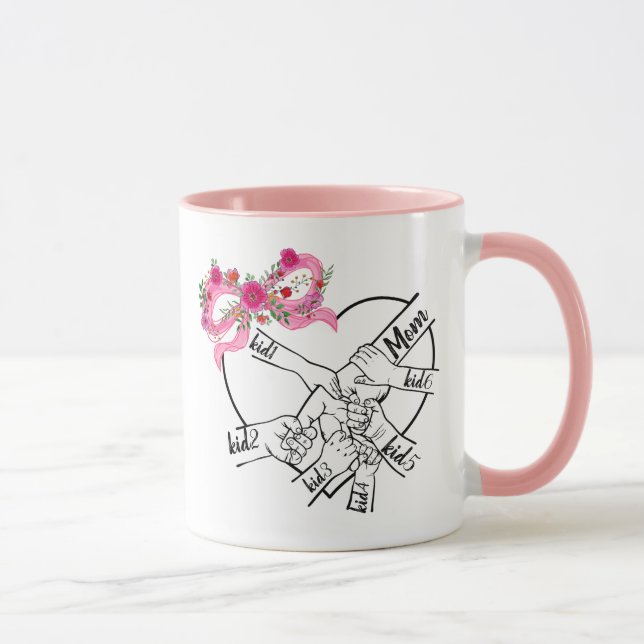 Caneca O Laço Inquebrantável de uma Mãe (Direita)