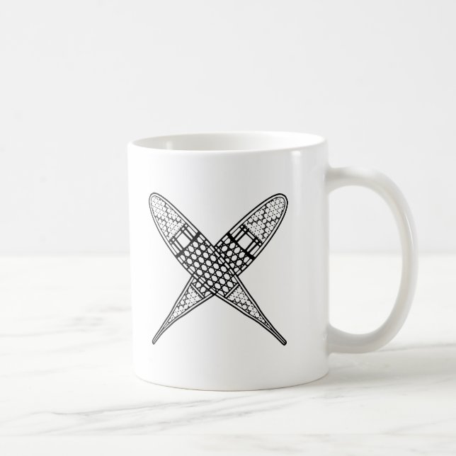 Caneca O lago Tupper está chamando - sapatos de neve (Direita)