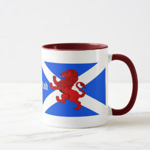 Caneca O leão Rampant da Escócia, Rua.