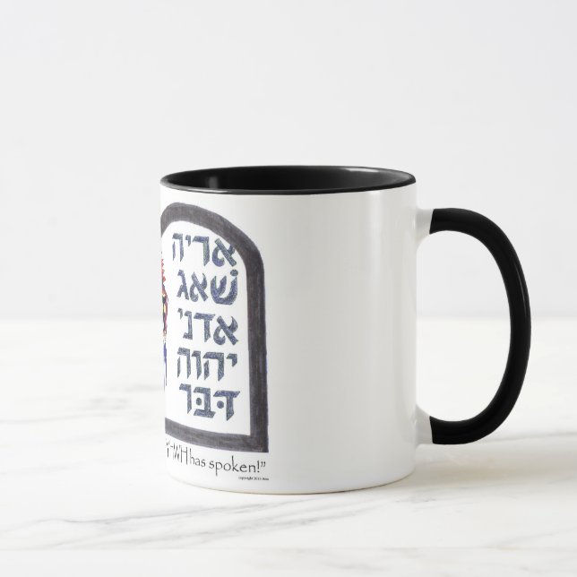 Caneca O leão rujiu (Direita)